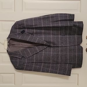 BOSA le Collezioni men's blue tweed Academia sport jacket sz 44r